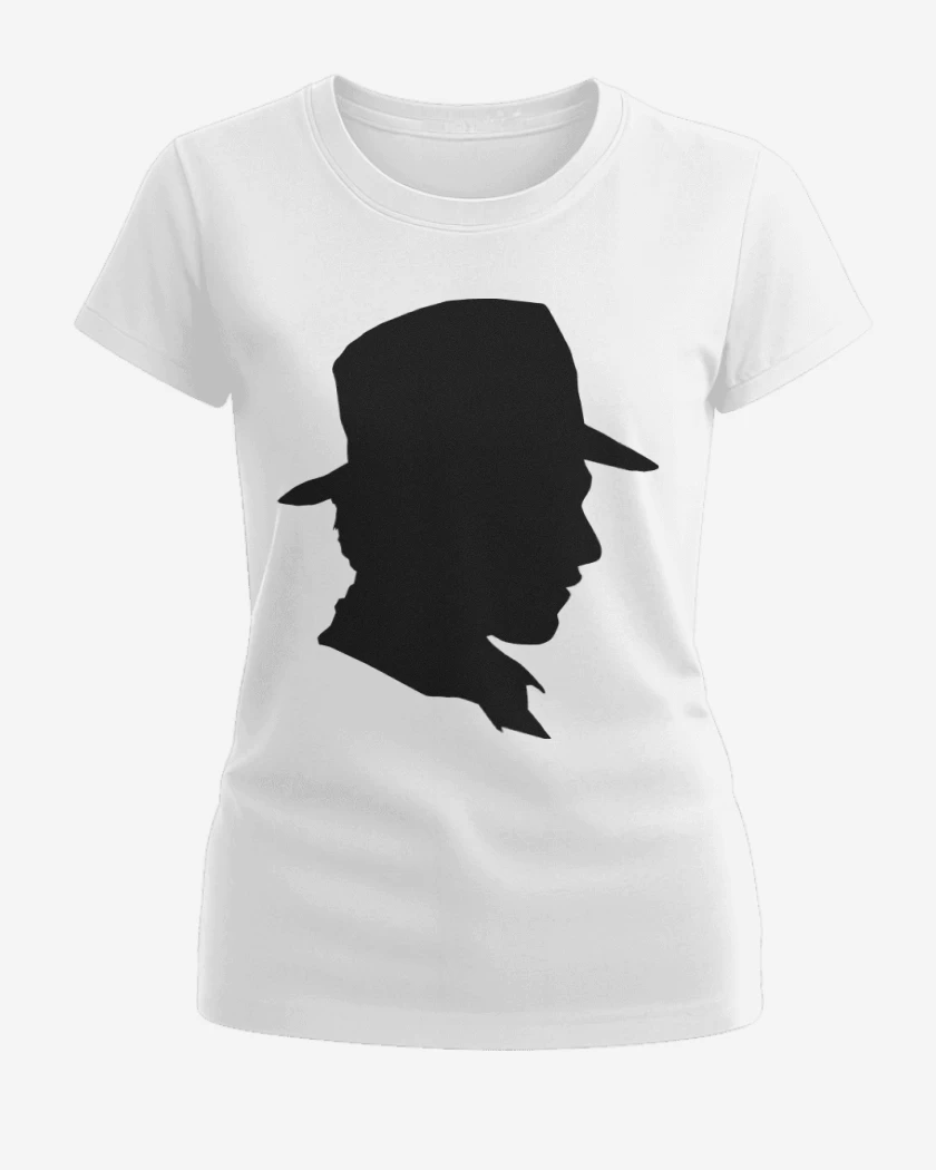 Polera de Mujer Blanco de Indiana Jones Silueta