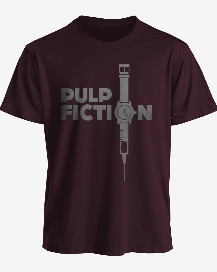 Polera Pulp Fiction Reloj