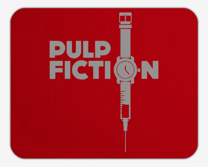 Mousepad Pulp Fiction Reloj