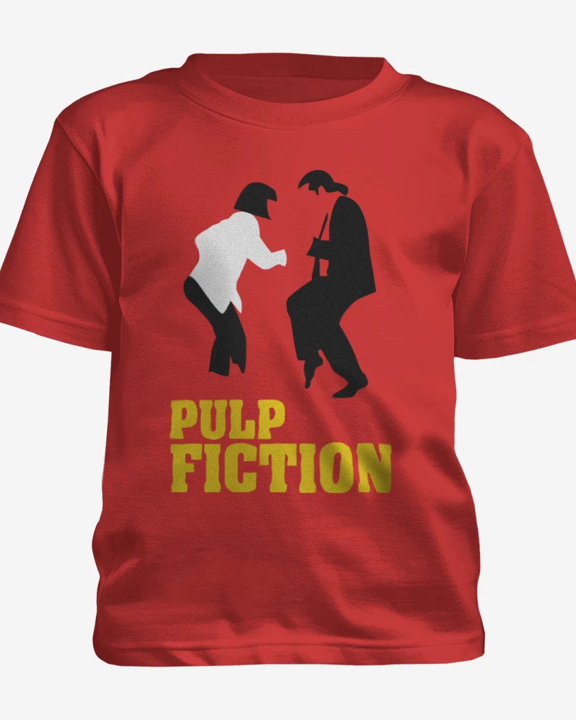 Polera de niño Rojo de Pulp Fiction Baile
