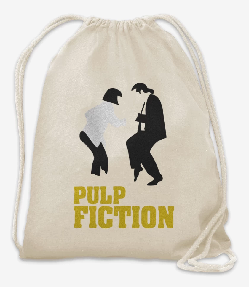 Mochila Blanco de Pulp Fiction Baile