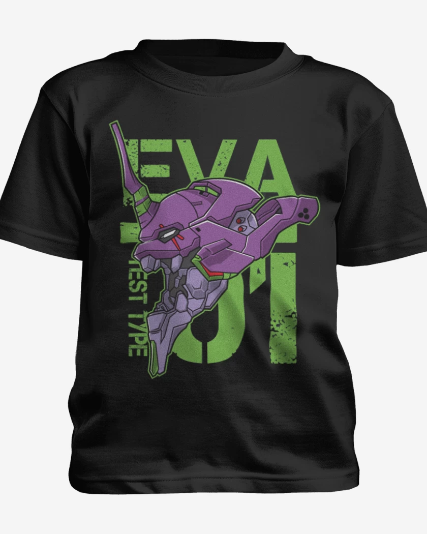 Polera de niño Negro de Eva