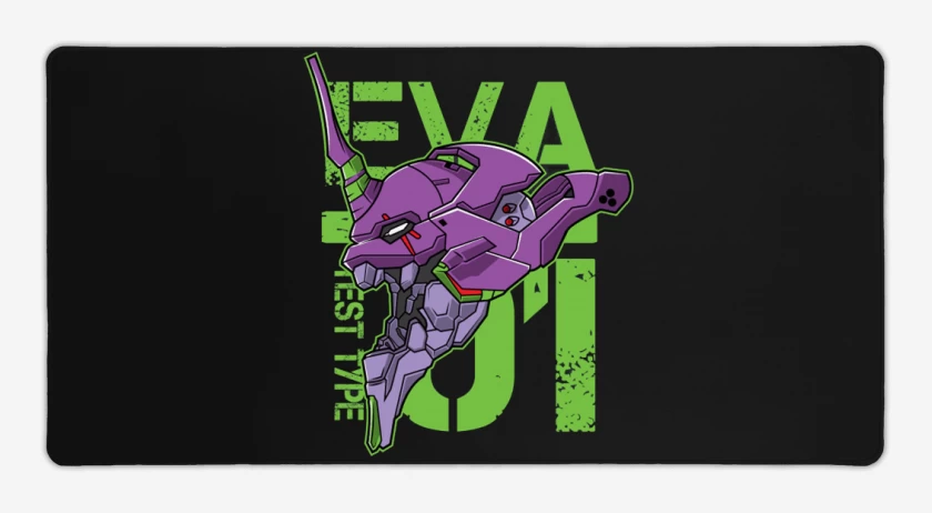 Mouse pad Gamer Negro de Eva