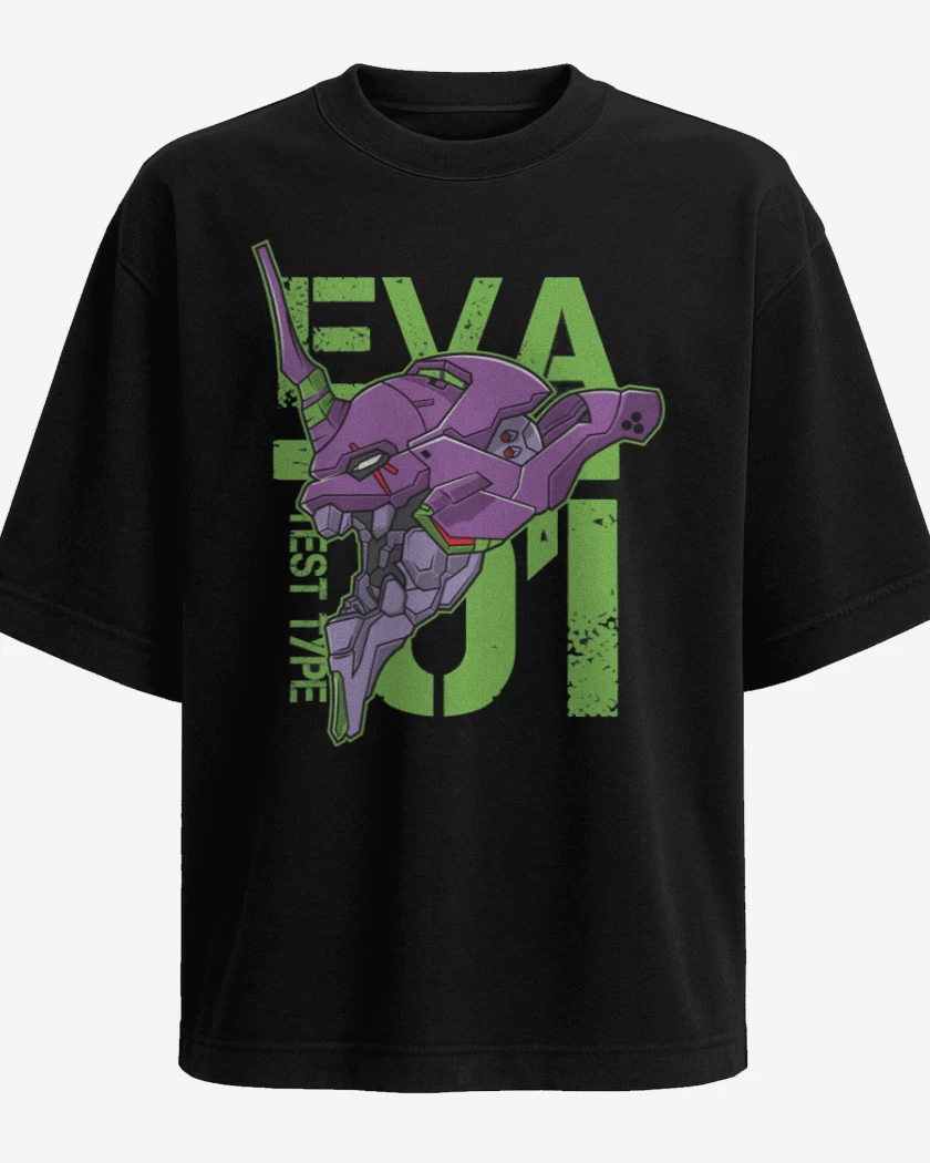 Polera Oversize Negro de Eva