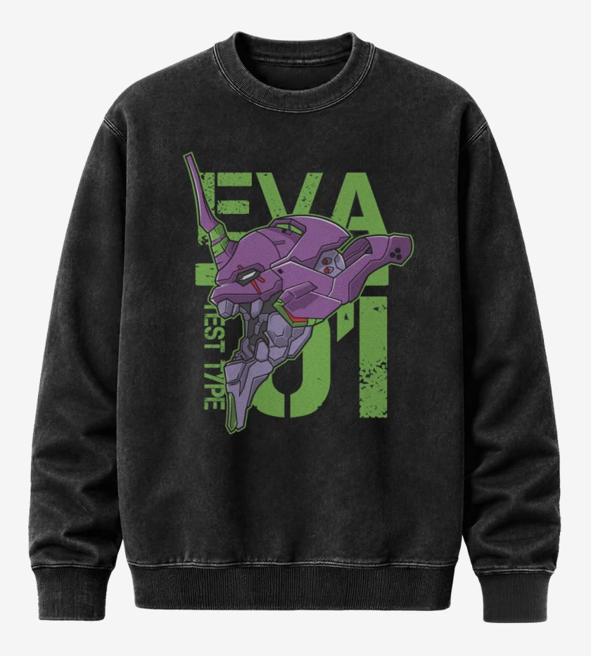 Poleron Polo Acid Wash Negro de Eva