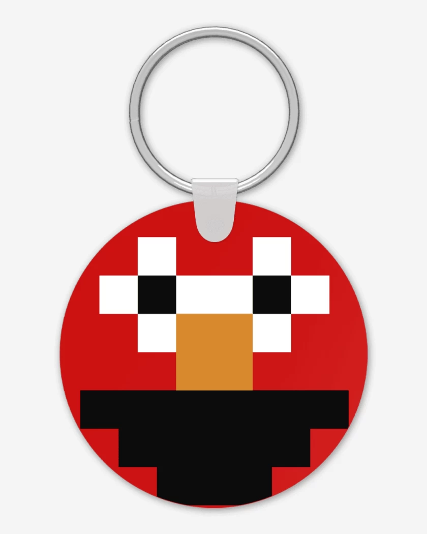 Llavero Minecraft - Elmo Skin