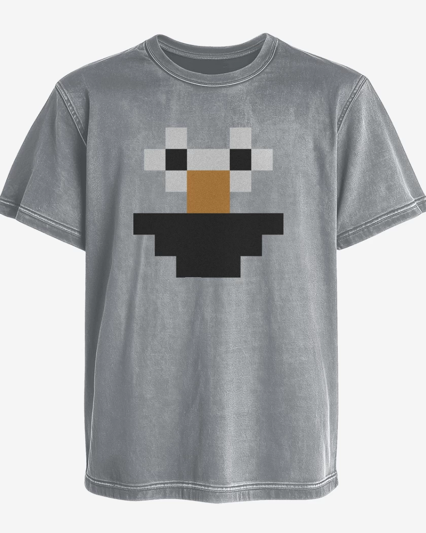 Polera desgastada Minecraft - Elmo Skin