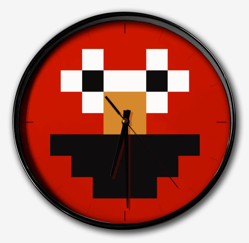 Reloj Rojo de Minecraft - Elmo Skin