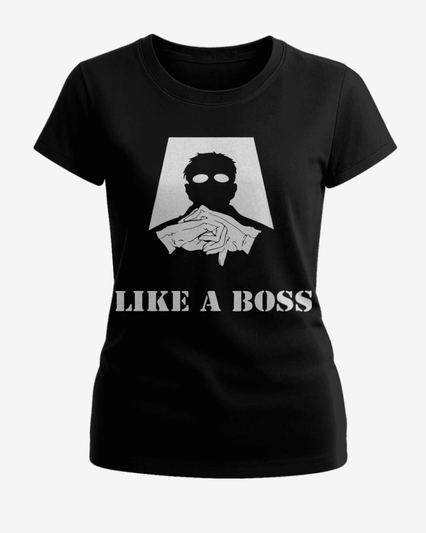 Polera de Mujer Negro de Like a boss
