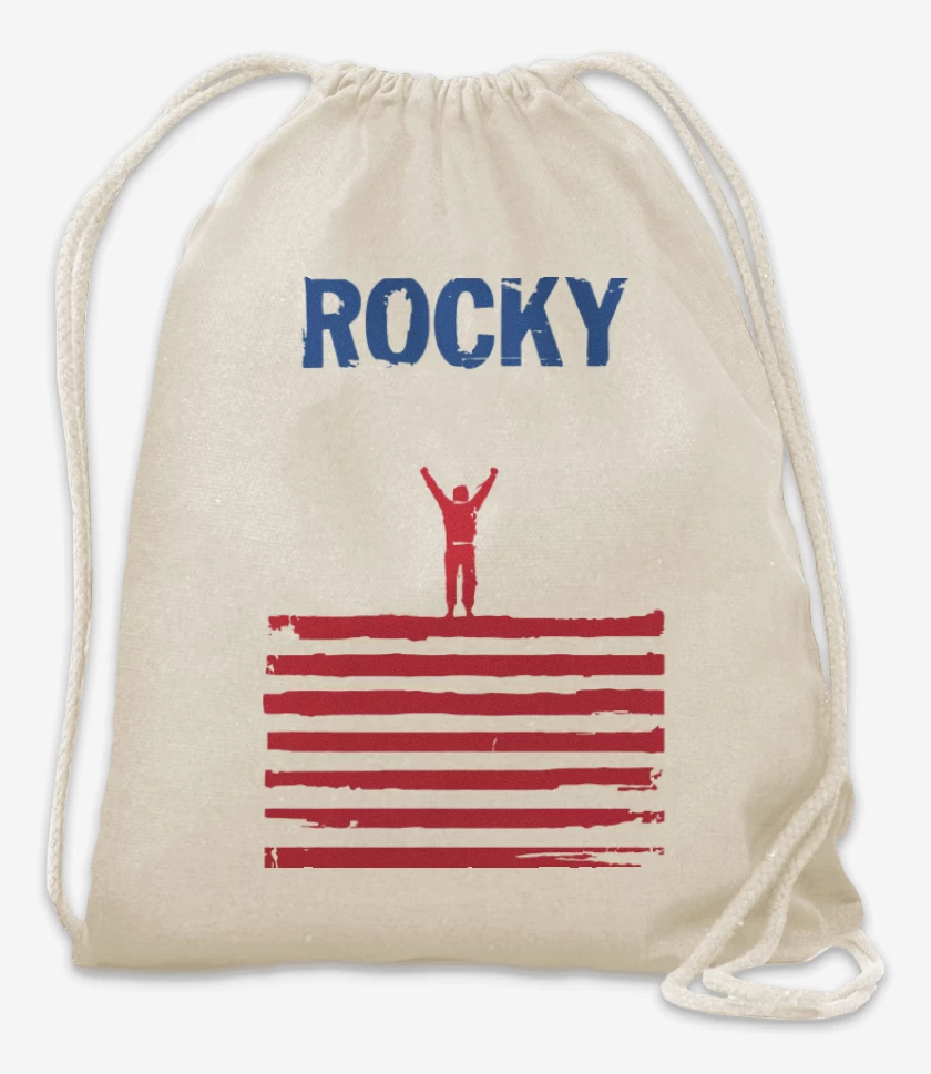 Mochila Blanco de Rocky Bandera