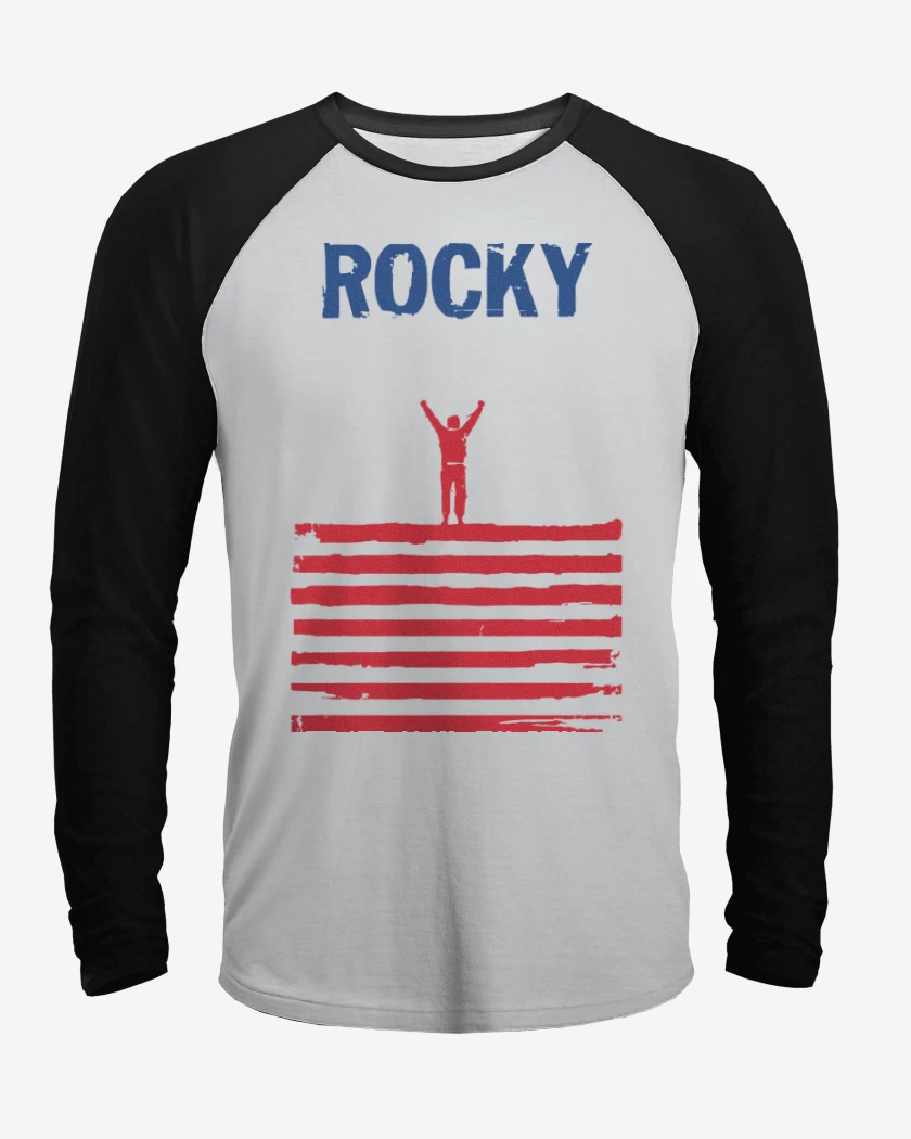 Polera Raglan Rocky Bandera