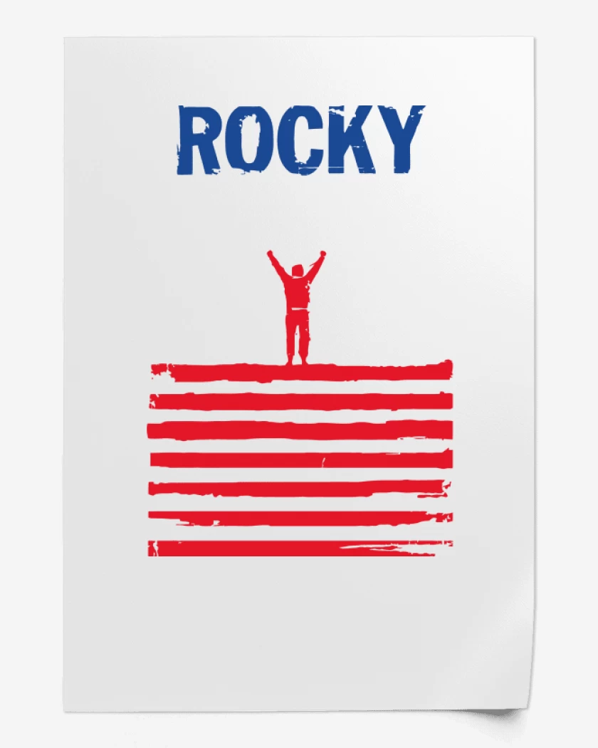 Print Rocky Bandera