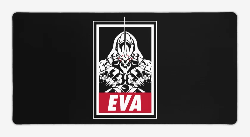 Mouse pad Gamer Negro de eva 3