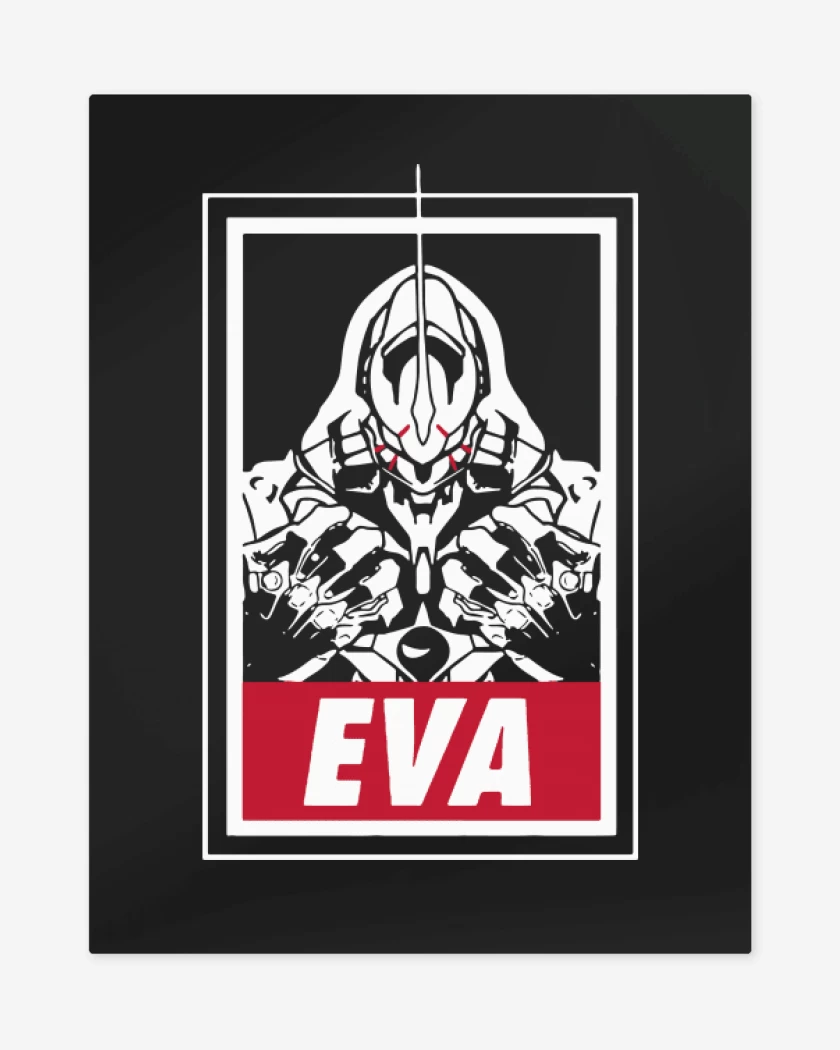 Print metalico Negro de eva 3
