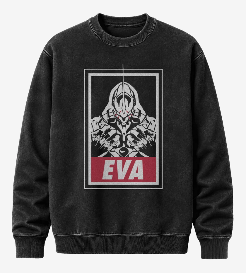 Poleron Polo Acid Wash Negro de eva 3
