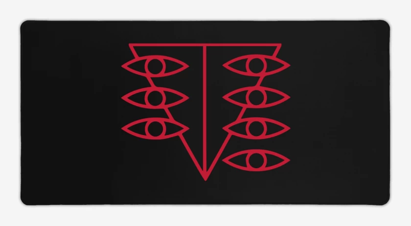 Mouse pad Gamer Negro de Eva 4