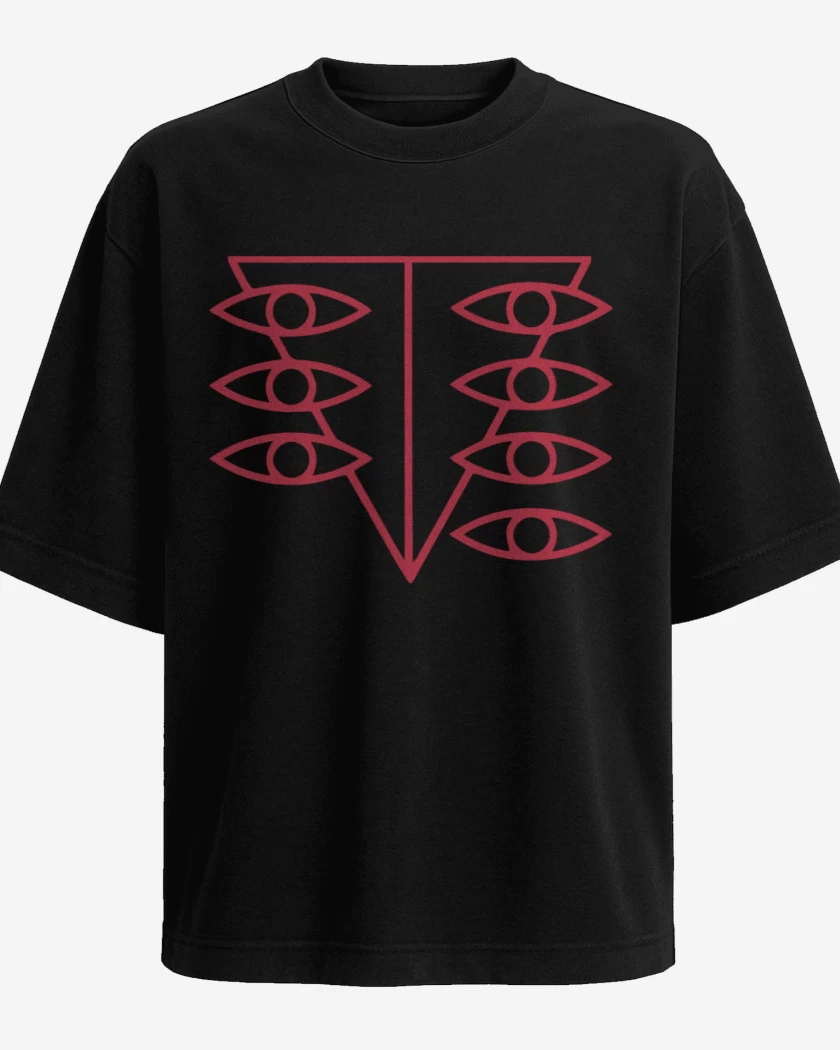 Polera Oversize Negro de Eva 4
