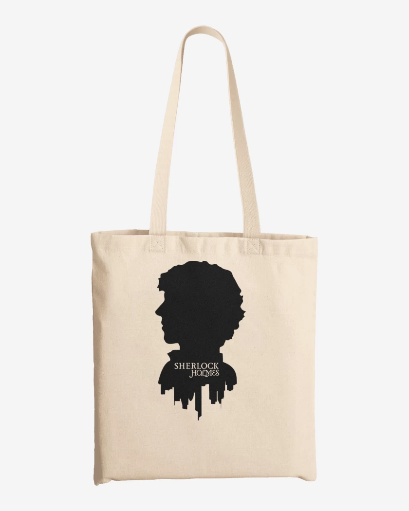 Totebag Sherlock Holmes Face