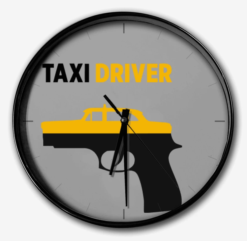 Reloj Taxi Driver Pistola