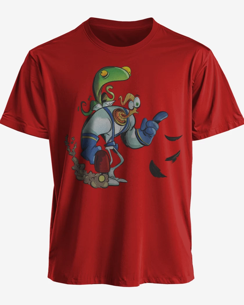 Polera earthworm jim