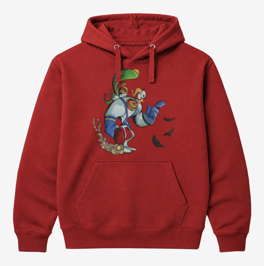 Polerón Canguro Rojo de earthworm jim