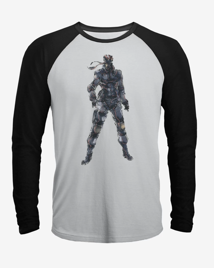 Polera Raglan Solid Snake