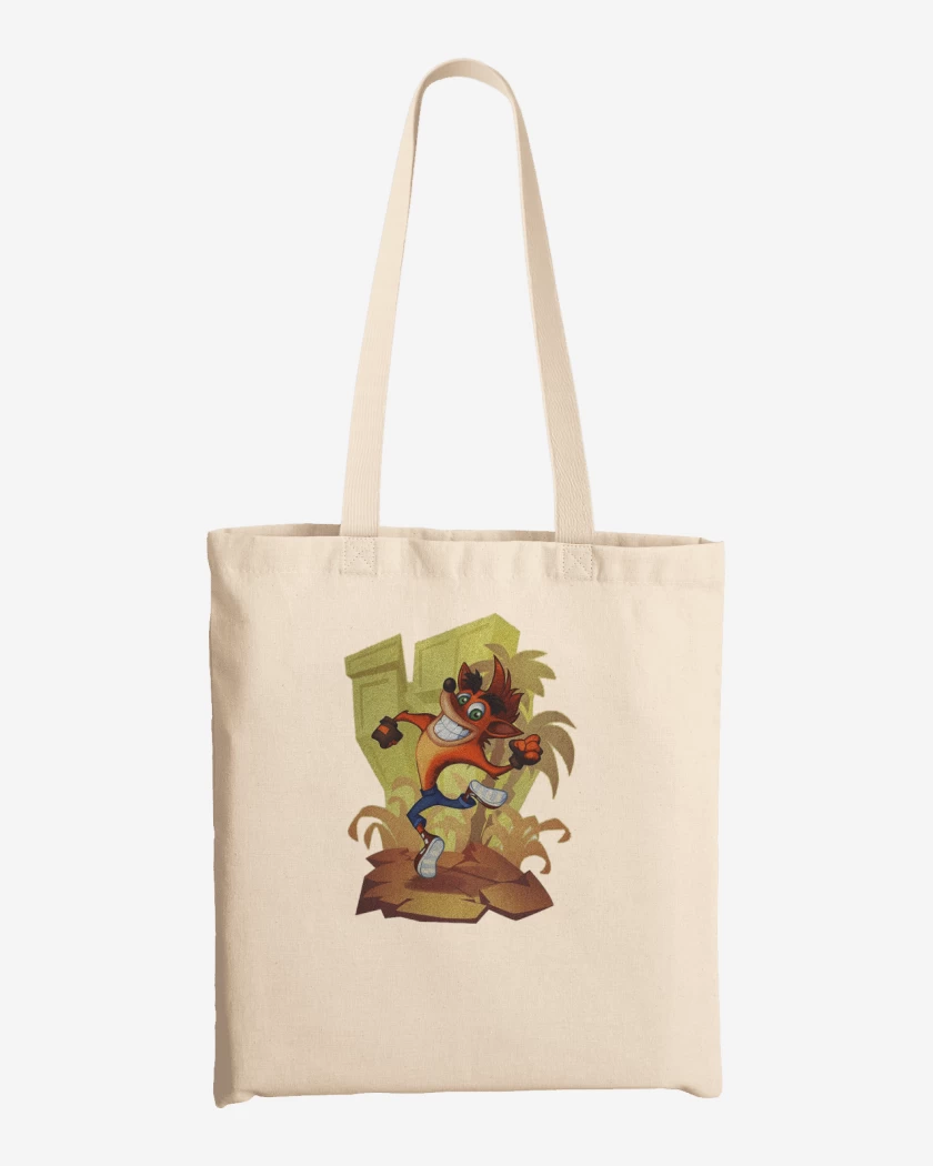 Totebag Blanco de Crash