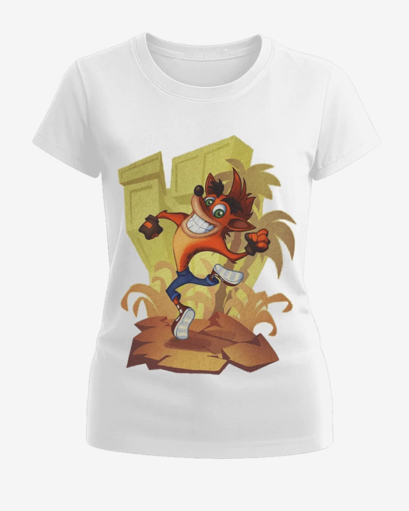 Polera de Mujer Blanco de Crash