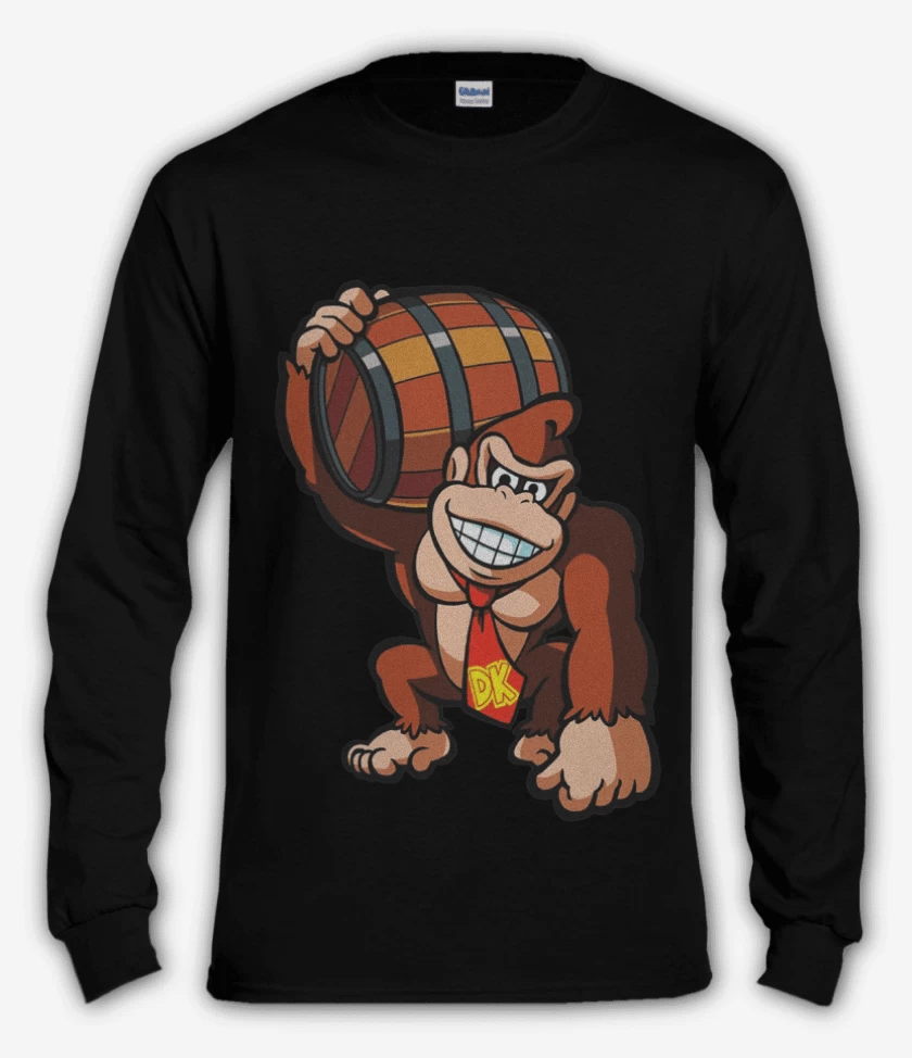 Polera manga larga Donkey Kong