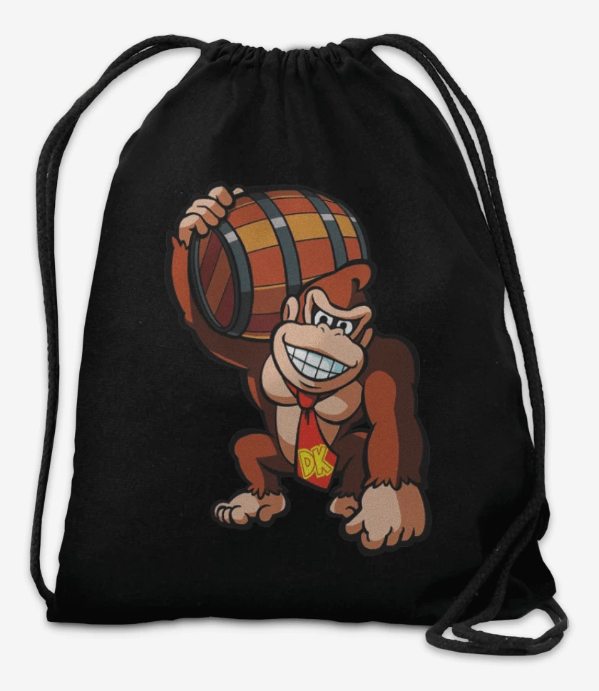 Mochila Negro de Donkey Kong