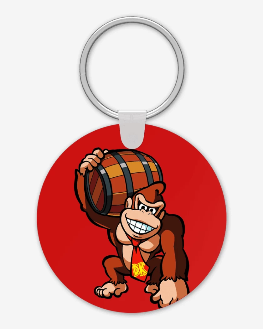 Llavero Rojo de Donkey Kong