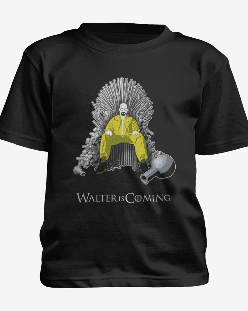Polera de niño Negro de Walter is coming