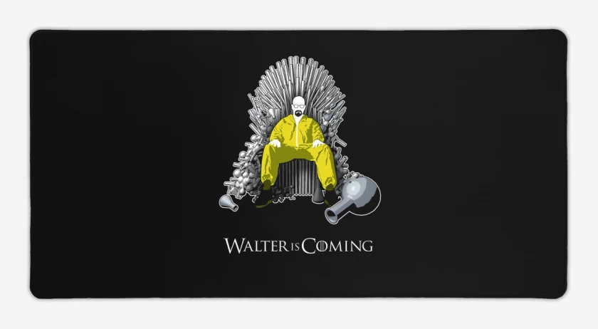 Mouse pad Gamer Negro de Walter is coming