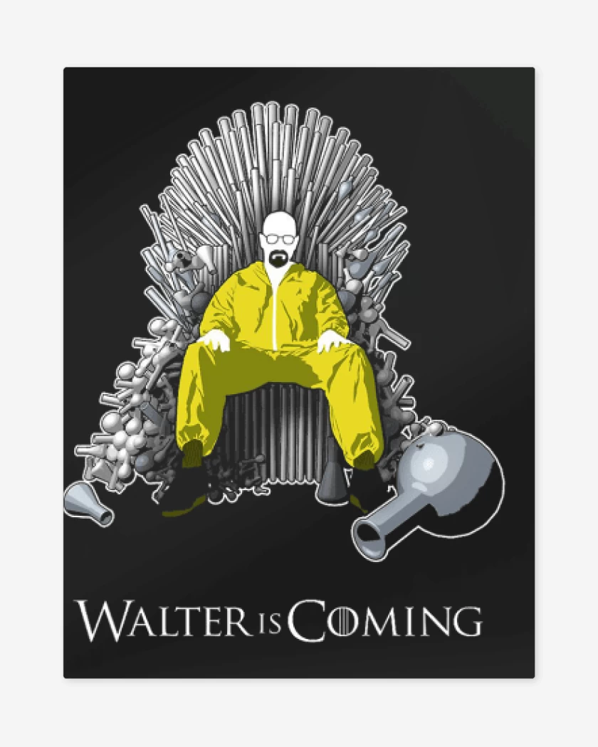 Print metalico Negro de Walter is coming
