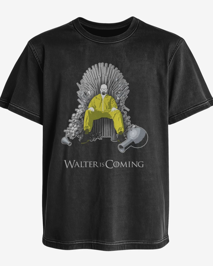 Polera desgastada Walter is coming