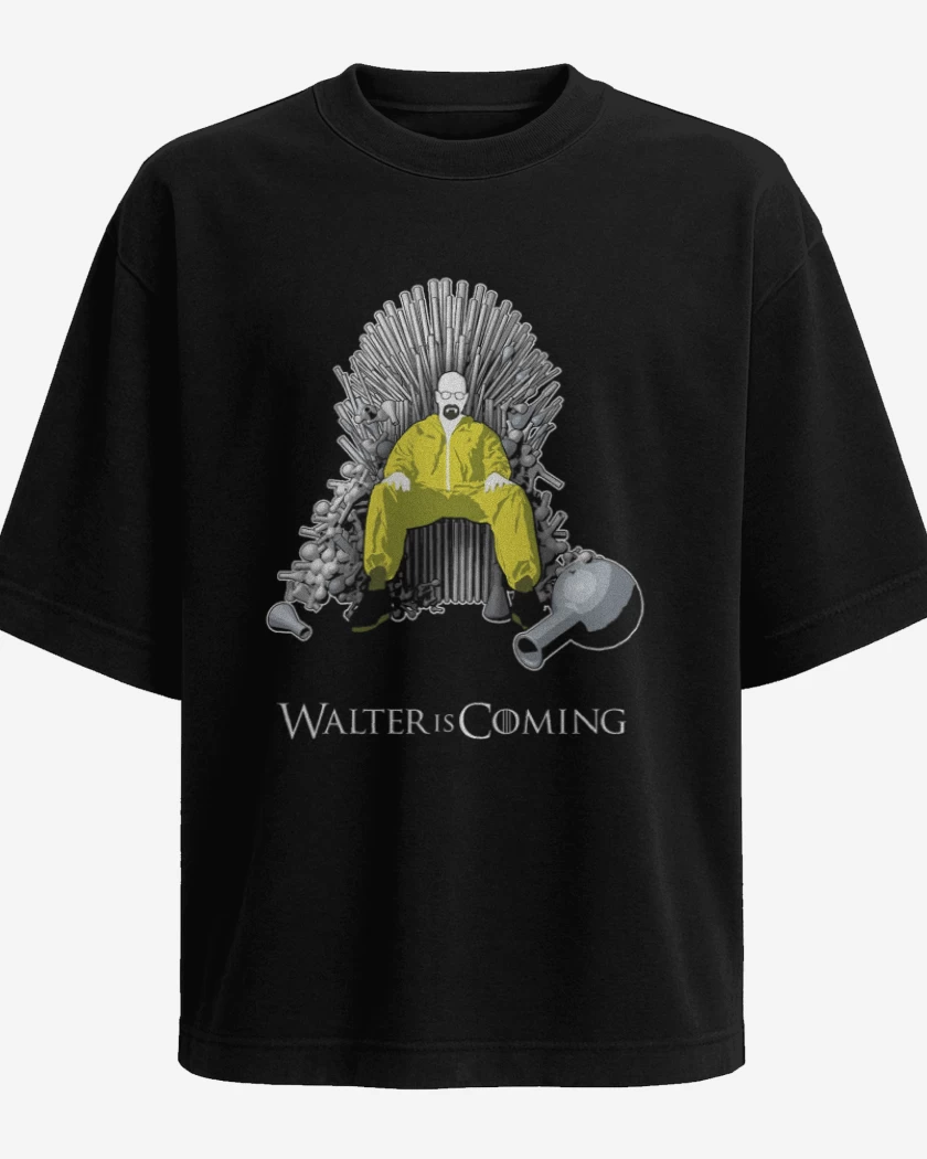 Polera Oversize Negro de Walter is coming