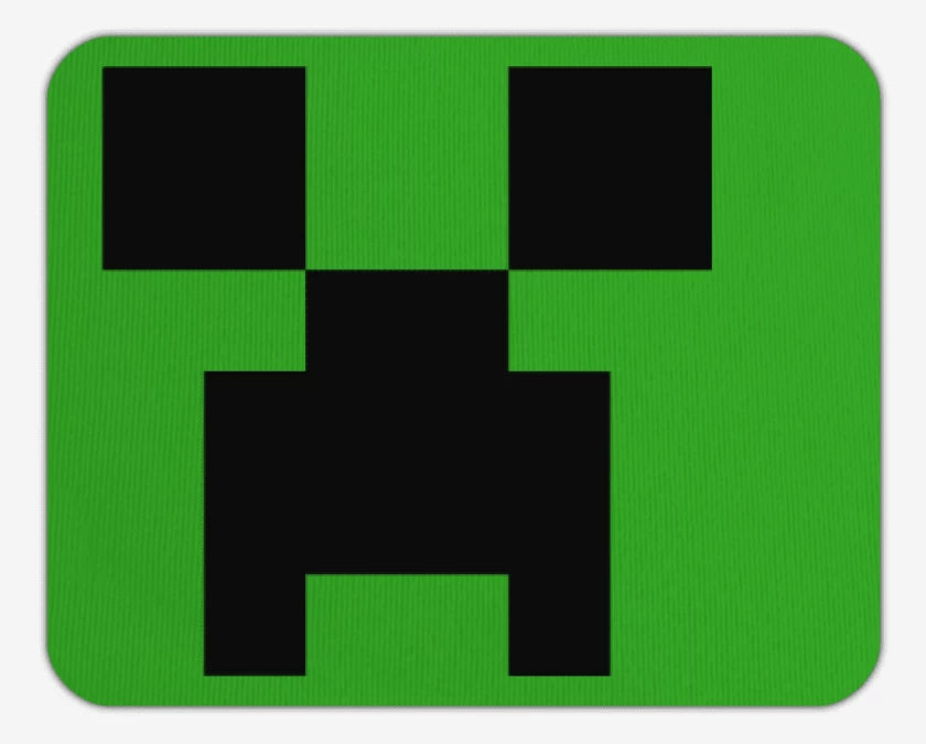 Mousepad Minecraft - Creeper