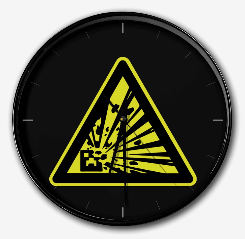 Reloj Minecraft - Creeper explosive