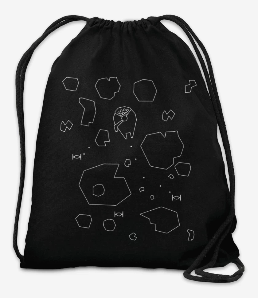 Mochila Negro de Millennium Asteroids