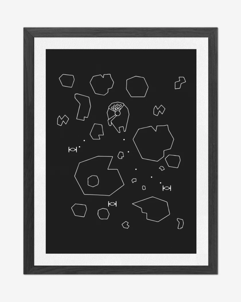 Cuadro decorativo Millennium Asteroids