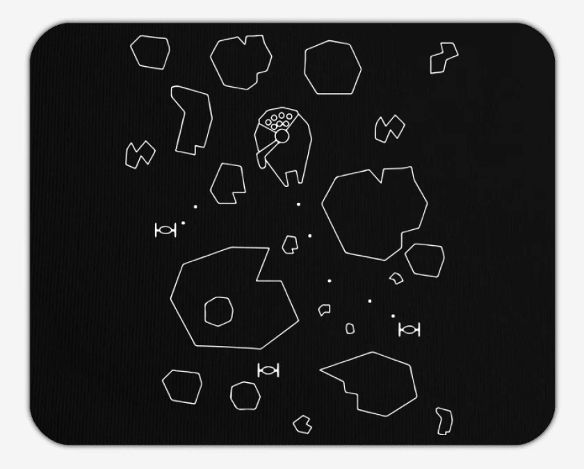 Mousepad Millennium Asteroids