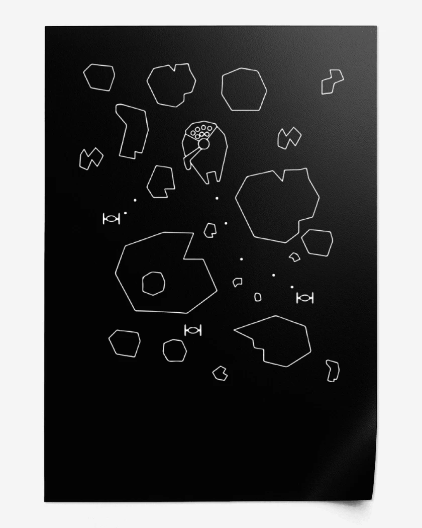 Print Millennium Asteroids