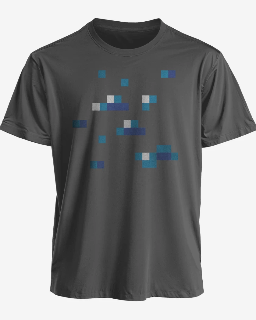 Polera Minecraft - Diamond Block