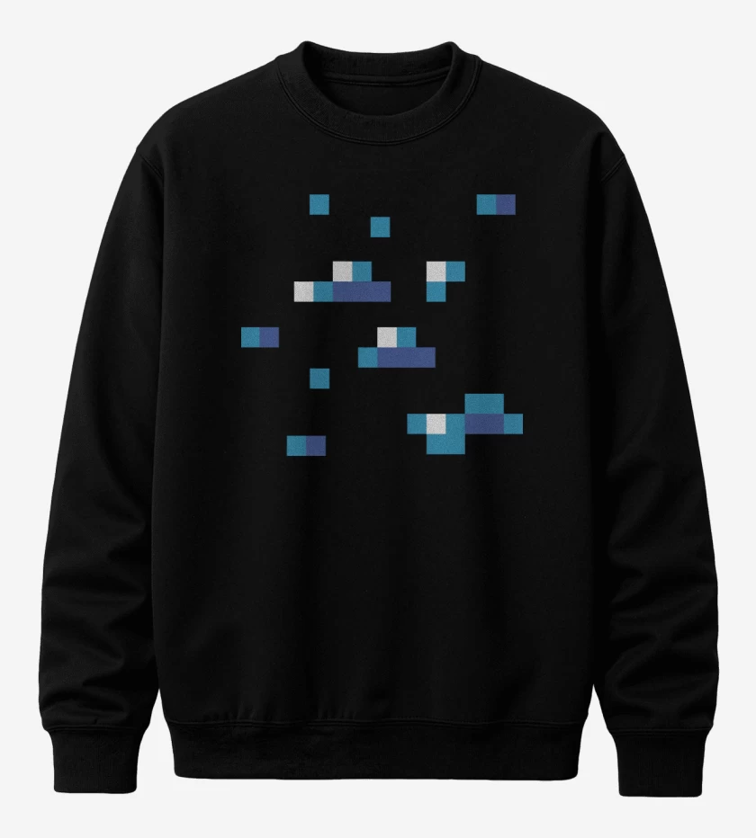 Poleron polo Minecraft - Diamond Block