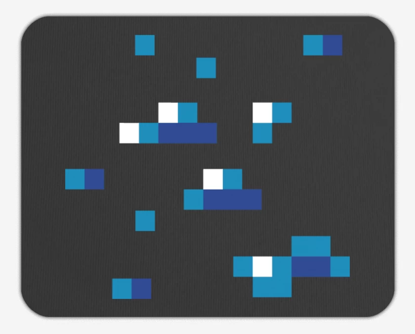 Mousepad Minecraft - Diamond Block