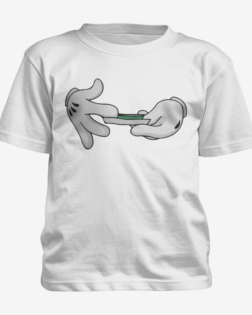 Polera de niño Blanco de Mickey Hands - 1