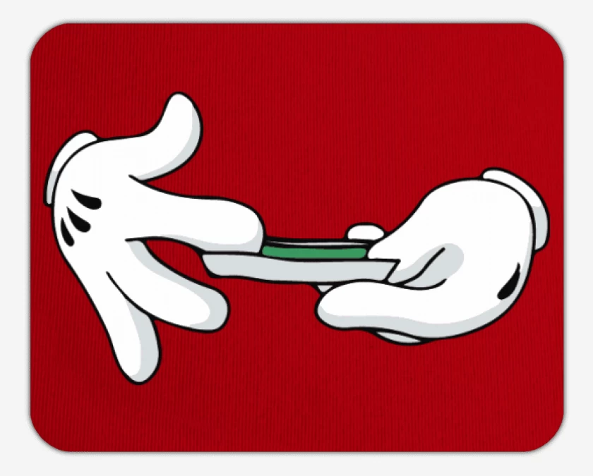 Mousepad Mickey Hands - 1