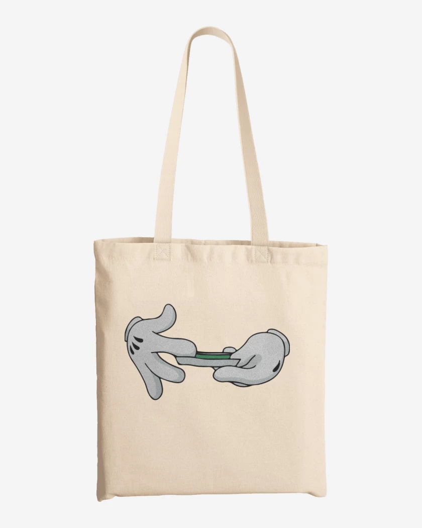 Totebag Blanco de Mickey Hands - 1