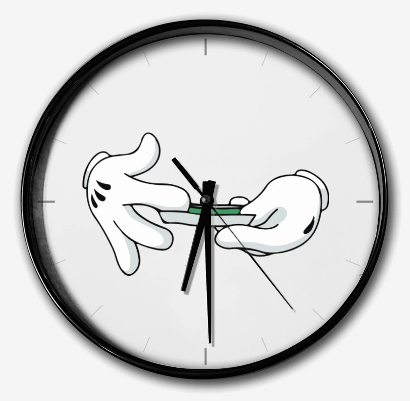 Reloj Blanco de Mickey Hands - 1