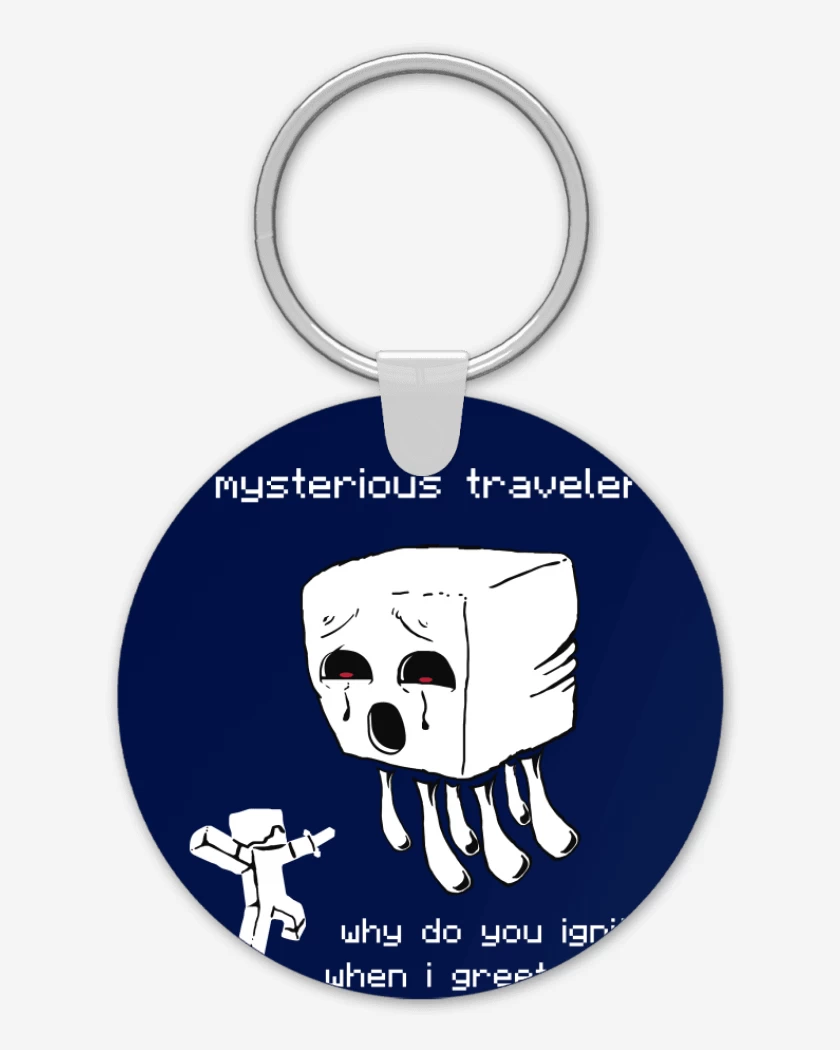 Llavero Minecraft - Ghast